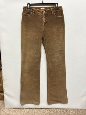 J. Jill Brown Corduroy Boot Cut Pants size 2